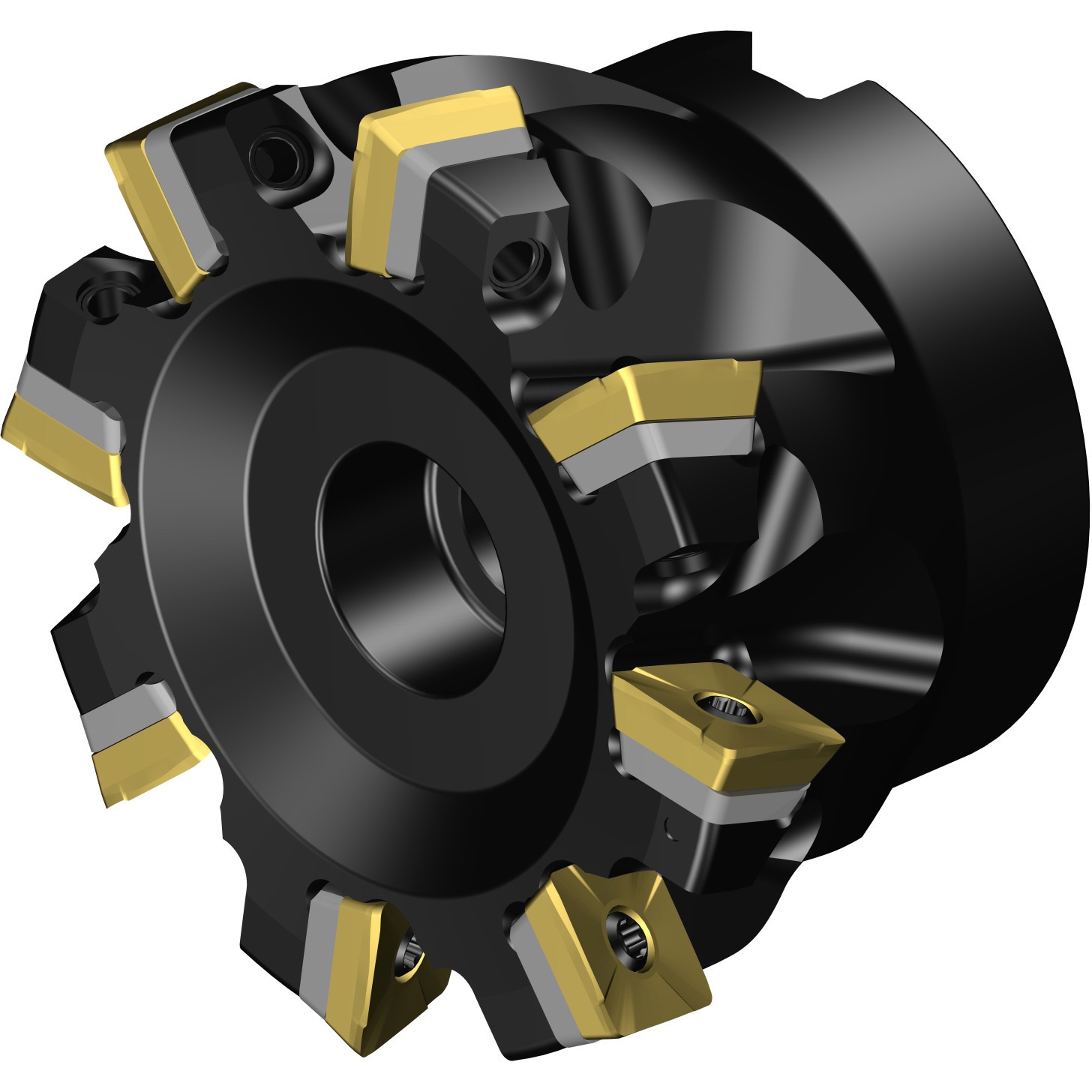 490-080Q27-14H 90°肩削り正面カッター CoroMill(R) 490-08切れ刃 アーバ取付(ミリタイプ) 1個 サンドビック 【通販モノタロウ】