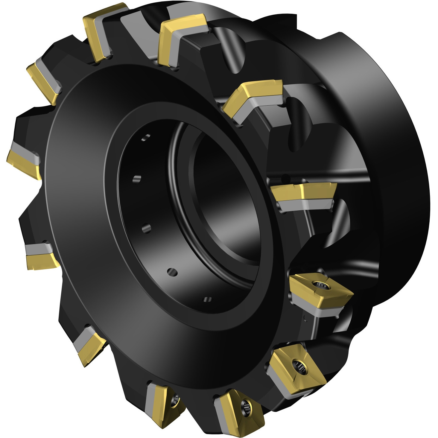 490-125Q40-14H 90°肩削り正面カッター CoroMill(R) 490-14切れ刃 アーバ取付(ミリタイプ) 1個 サンドビック 【通販モノタロウ】