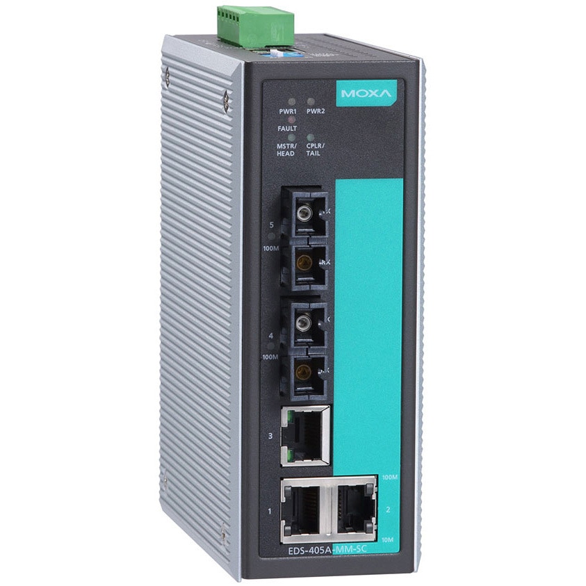 EDS-405A-MM-SC-T 産業用イーサネット・スイッチ 1個 MOXA 【通販 