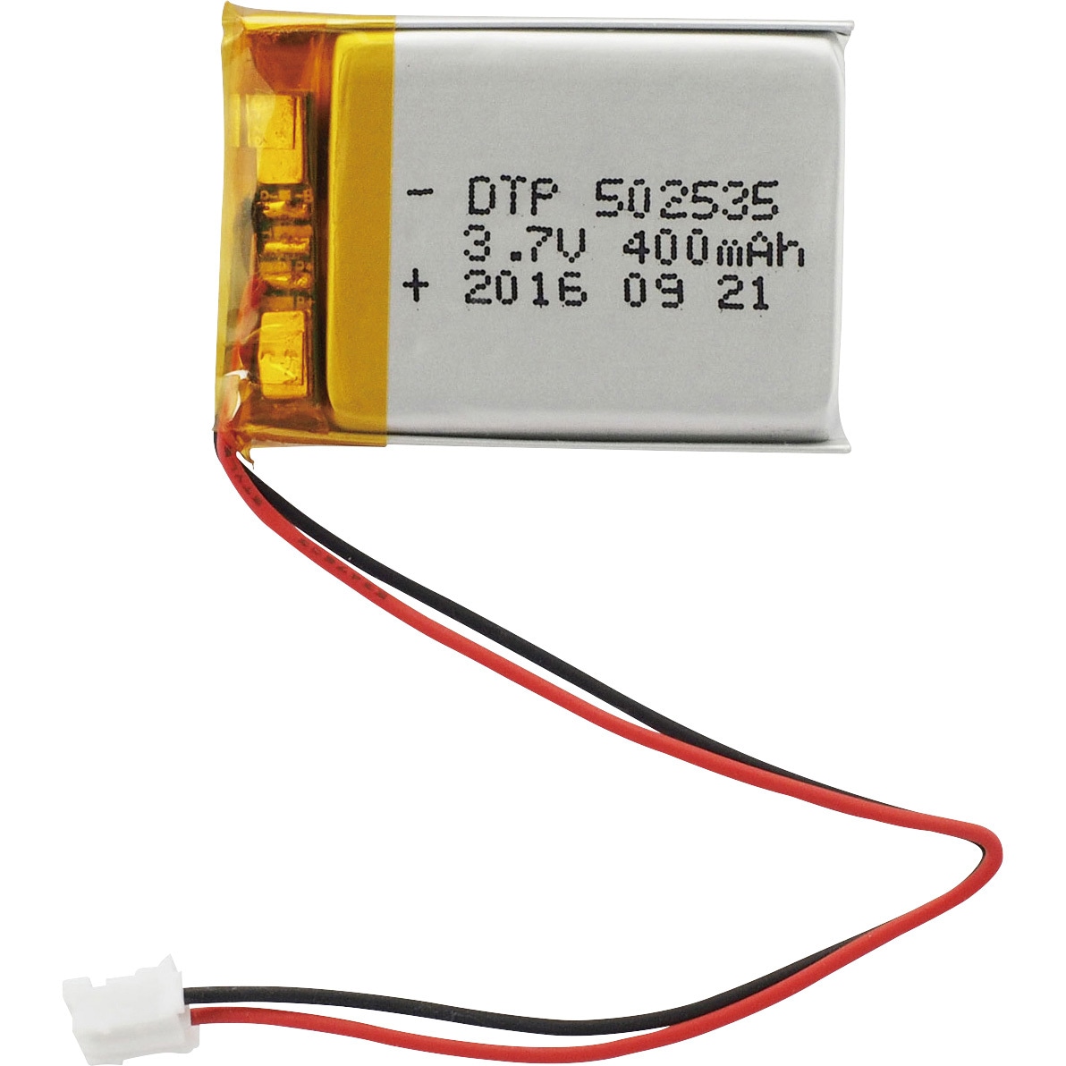 DTP502535 リチウムイオンポリマー電池 DATA POWER TECHNOLOGY 設定