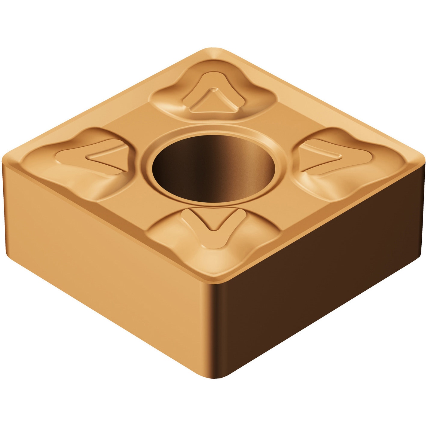 SNMG 12 04 08-XM GC15 旋削ネガ   SN□□型-12(正方形90°)R0.8 被削材H/K/P/M/S/N(汎用) サンドビック チップ溝・穴記号G 1箱(10個) SNMG 12 04 08-XM GC15