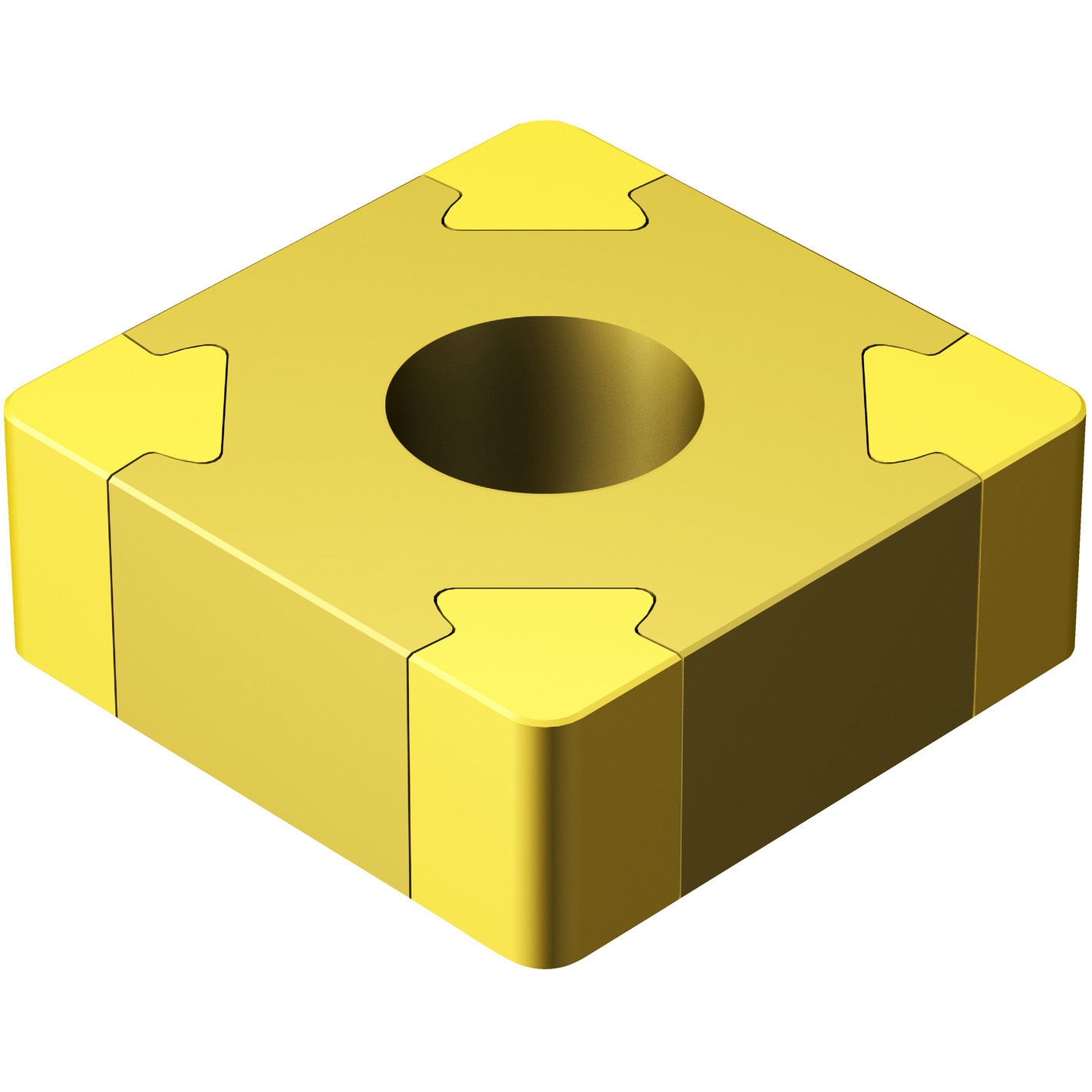 SNGA120412S02035B 7525 T-Max(R) P 旋削加工用チップ SN□□型-12 正方形  サンドビック 材種7525 被削材H コーティングTIN コーナーR1.1906mm 1箱(5個)