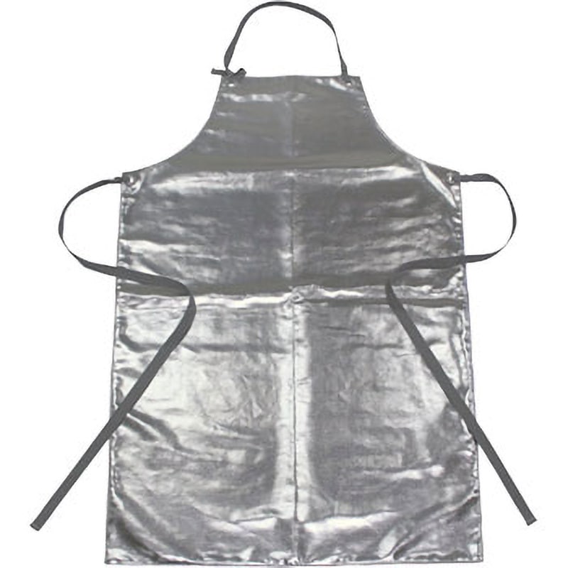 ACA-AP20 アルミ耐熱服胸前掛 シェルファーアクロ 大中産業 幅65cmフリーサイズ  ACA-AP20