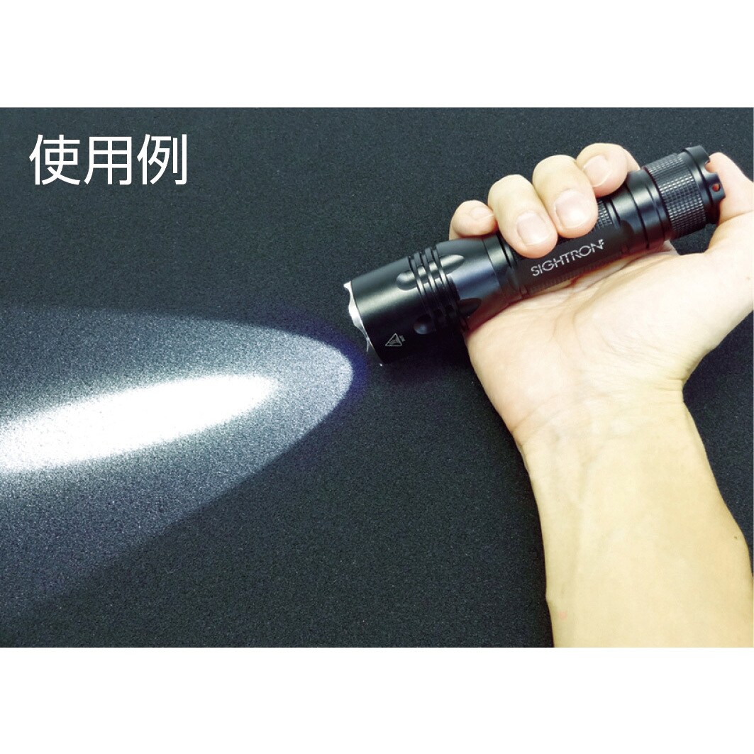 EX250FL BRIGHT-TECH LEDフラッシュライト SIGHTRON 黒色 保護