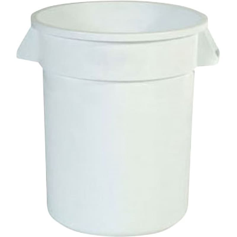 261006 ラウンドブルートコンテナ スリット付 10ガロン(37.9 L) フタ無し ラバーメイド ダークグリーン色 5,318円