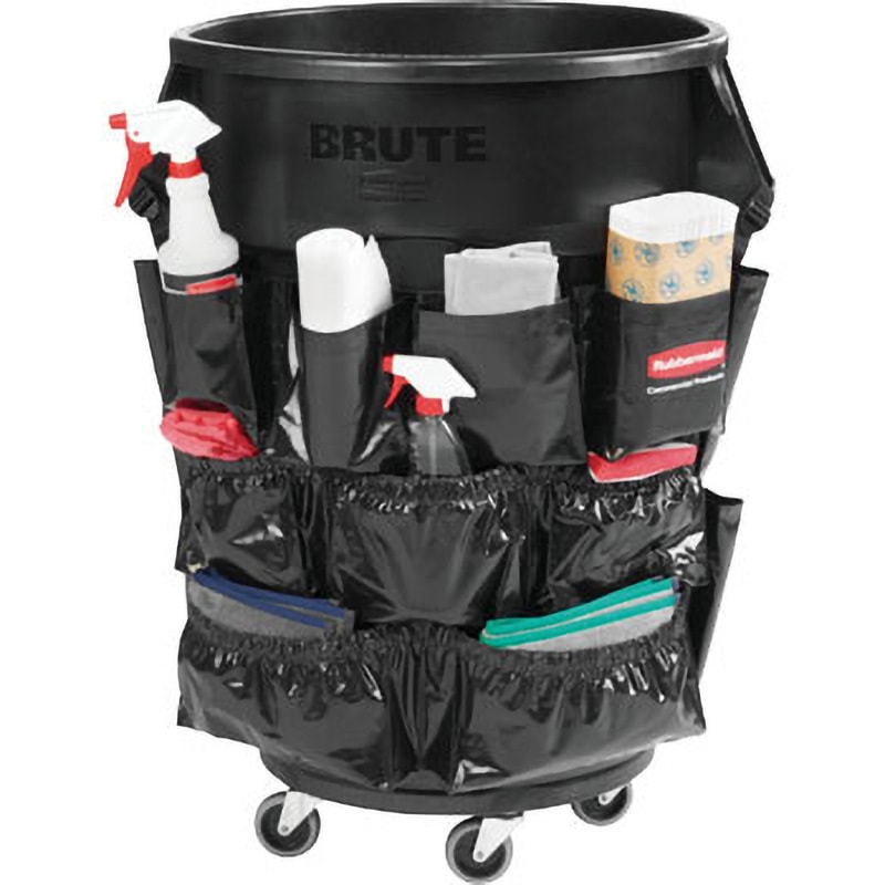 186753307 ラウンドブルートコンテナ ブルートキャディーバッグ ブラック 1個 ERECTA(エレクター) 【通販モノタロウ】