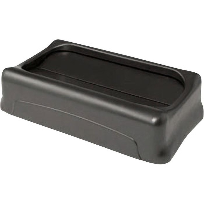FG267360GRAY スリムジムコンテナ用アンタッチャブルトップ ラバーメイド フタ プッシュ式 グレー色