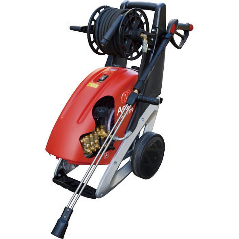 アサダ高圧洗浄機 クリ―ナ赤色 圧力計付きHD12/80-G 高圧洗浄機12/80GP｜製品情報｜アサダ株式会社