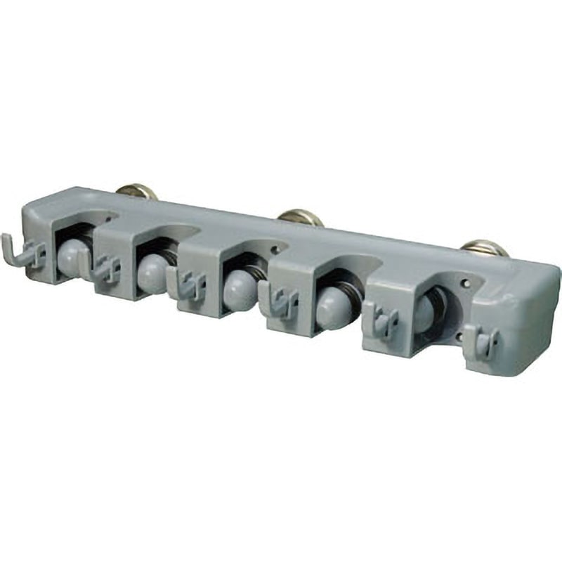 FTH-F6H5M フック付ツールホルダー(マグネットタイプ) ニューストロング販売 掛数5本 グレー色