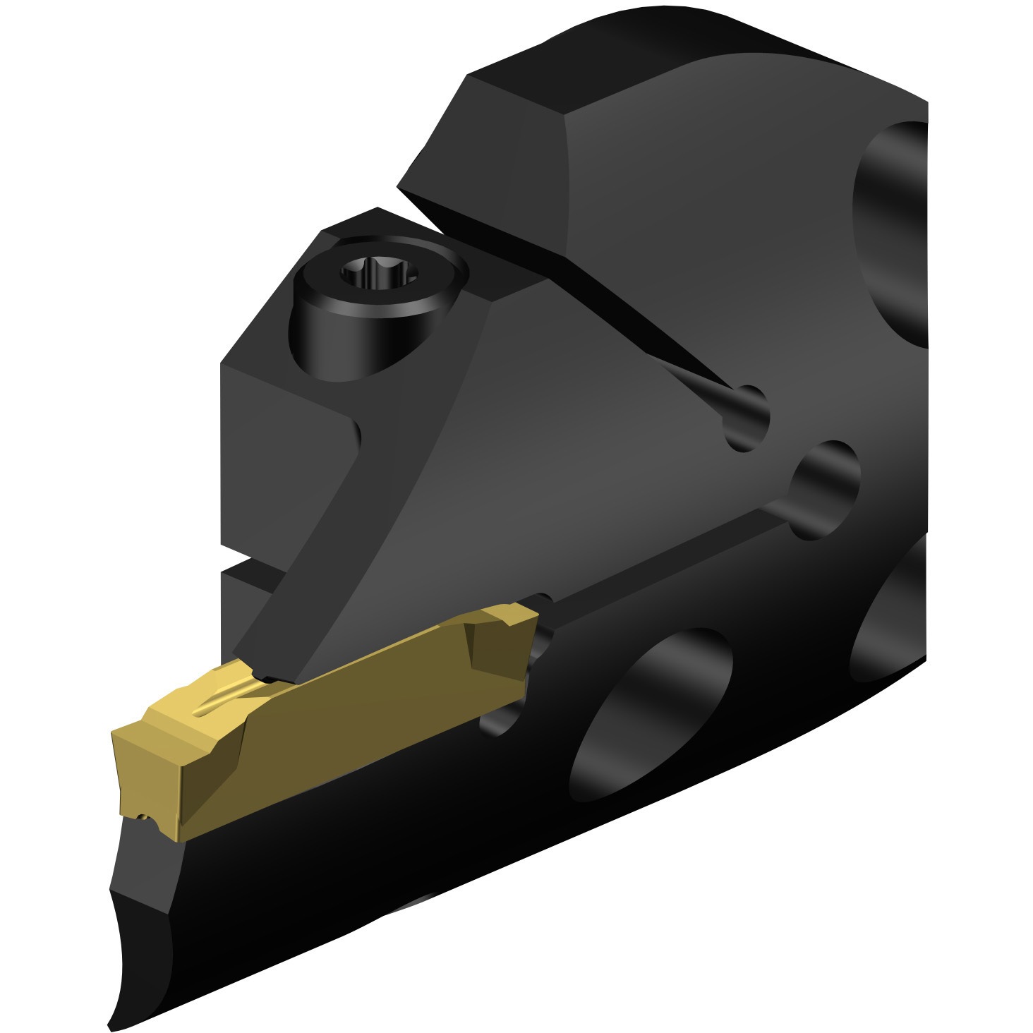 570-40L123J18B040A CoroCut(R)1・2 端面溝入れ加工用ヘッド左勝手 接続径40mm サンドビック スクリュークランプ