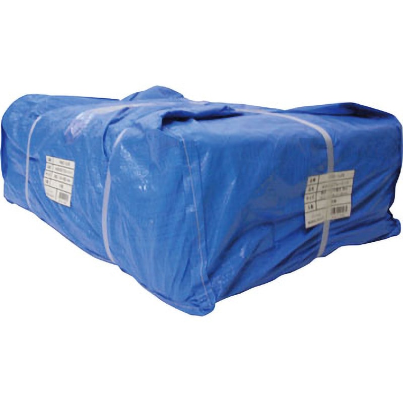 PBZ-L05 シート #3000ブルーシート大畳み ユタカメイク 折りたたみタイプ 呼び縦2.7m横3.6m 1セット(15枚) PBZ-L05