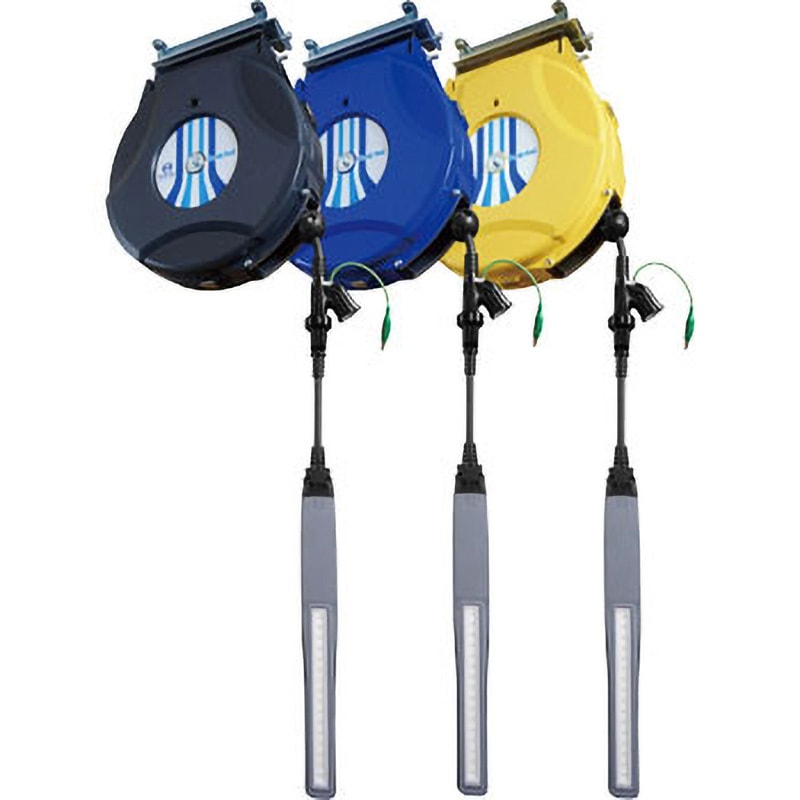 HEP-610EV-BG リール LEDランプリール 10M 日平機器 125V ラチェット式