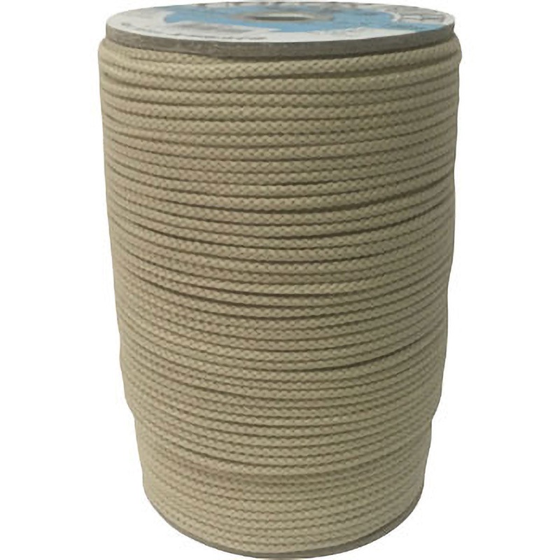 PAC-409 アクリルカラーボビン巻 3mm×150m ユタカメイク ベージュ色  1個 PAC-409