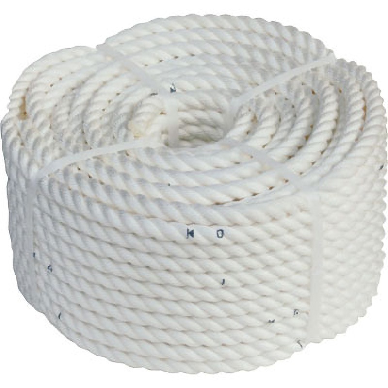 高木綱業 高木 JISナイロンロープ 6.0mm×200m 36-7404 1巻 高木綱業 高木 JISナイロンロープ 6.0mm×200m 36-7404 1巻