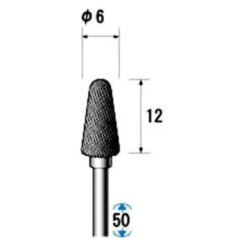 23509 超硬カッター NSK(ナカニシ) 最高使用回転数40000rpm 軸径2.34mm