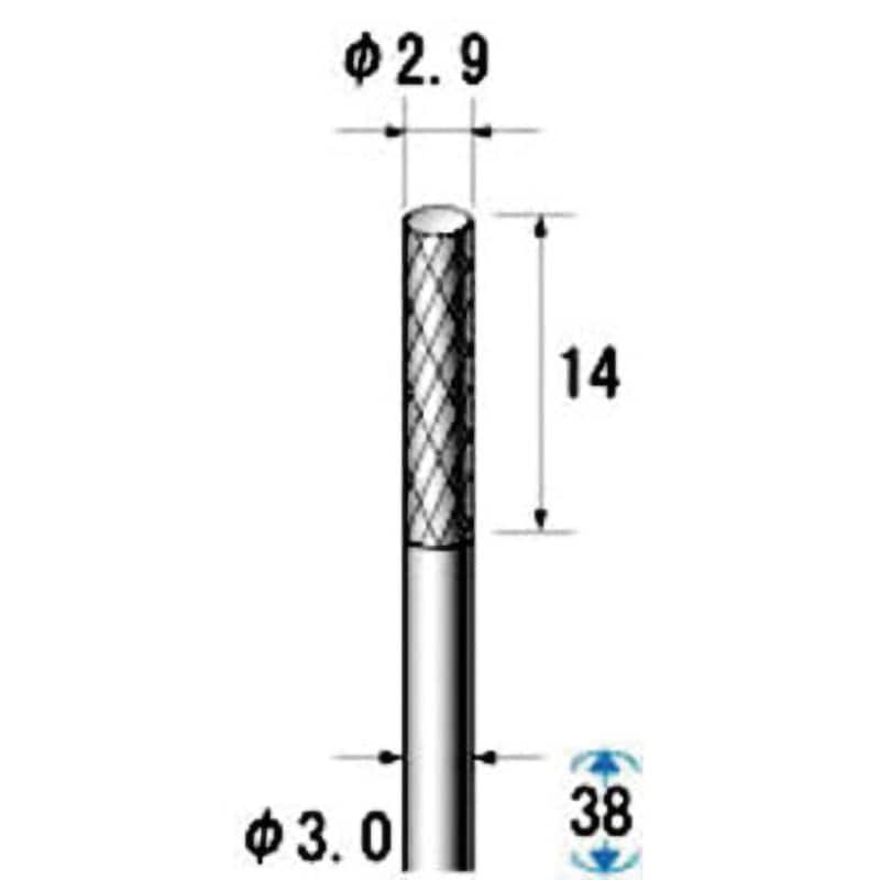 ナカニシ 超硬カッター (1Pk(袋)=5本入) 刃径0.8mm 業務用 新品 小物