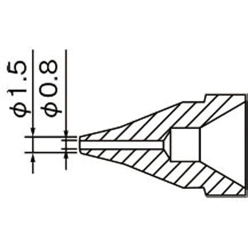 N61-02(10個) ノズル SS型 1セット(10個) HAKKO(白光) 【通販モノタロウ】