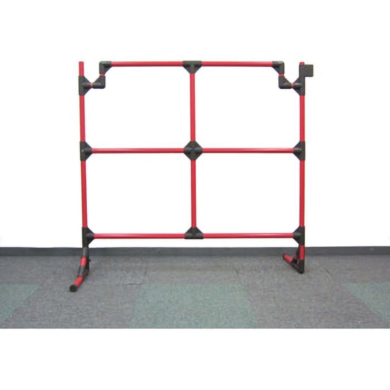 SPS-F1200CR スペーシア カラーフェンス1200 スペーシア コーラルレッド色 高さ1120mm奥行290mm