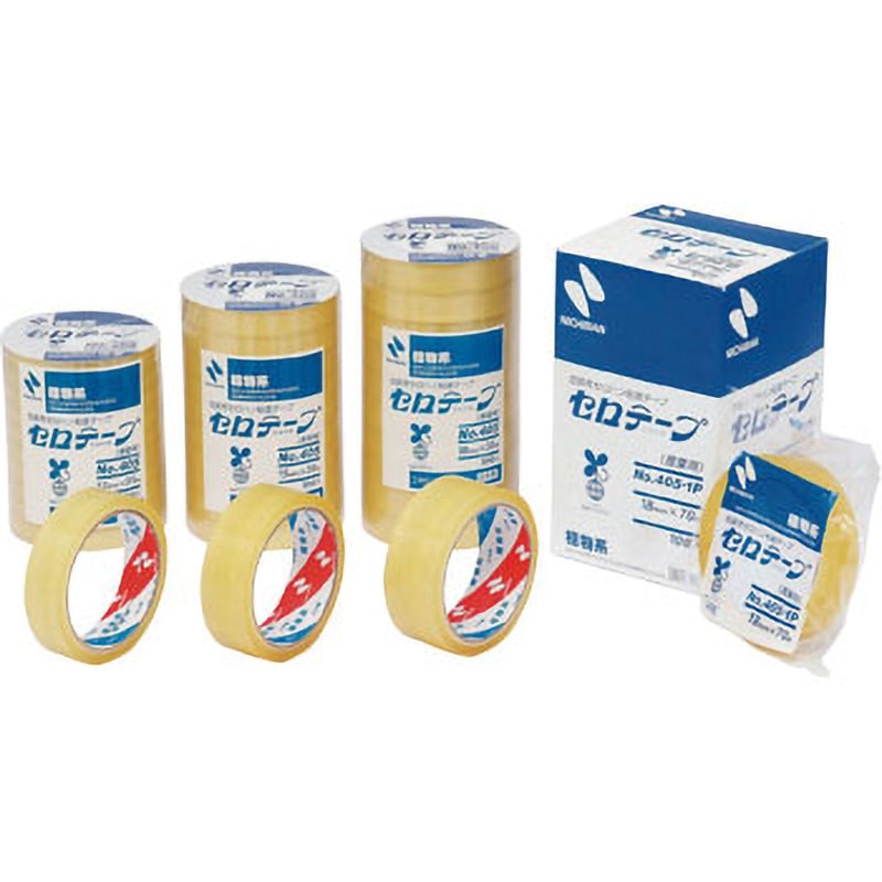 4051P-15X70 セロテープNo．405 1P ニチバン クリア色 大巻 幅15mm長さ