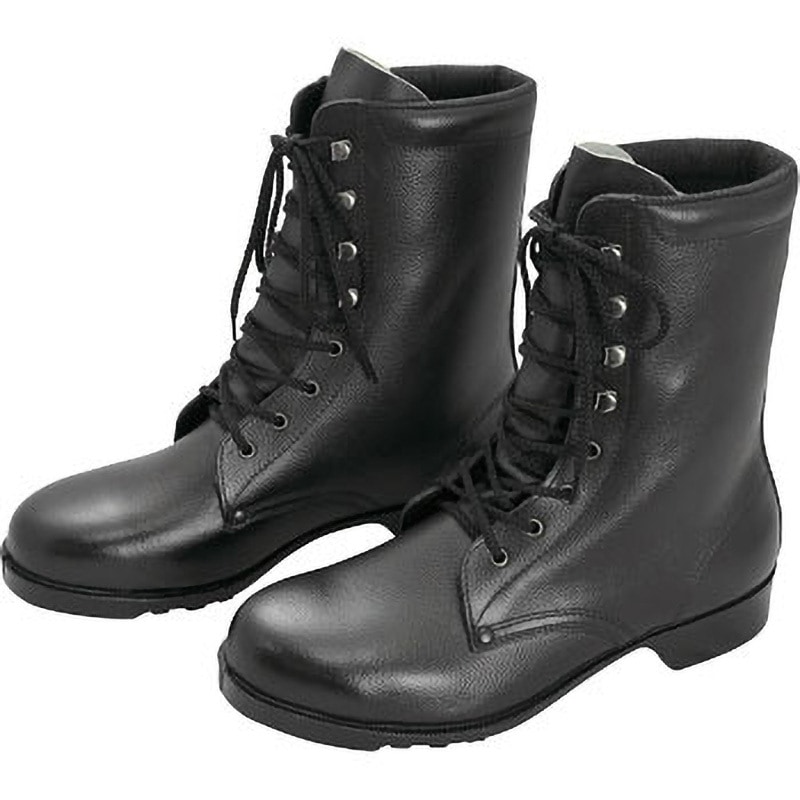 V213N-25.5 ゴム底安全靴 長編上 V213N ミドリ安全 紐タイプ 鋼製先芯 サイズ25.5cm足幅3E