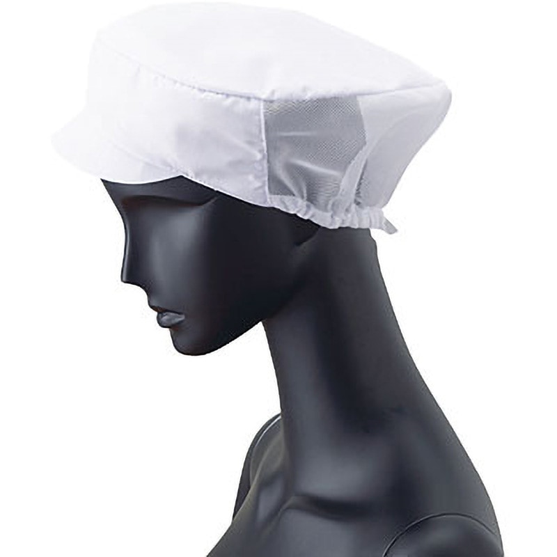 FA5197 キャスケット メッシュ 食品工場 衛生帽子 サーヴォ(旧:サン