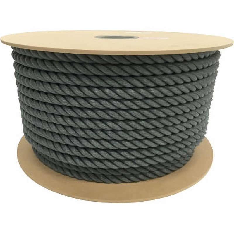 PRE-168 ポリエチレンロープドラム巻 ユタカメイク 太さ16mm  PRE-168