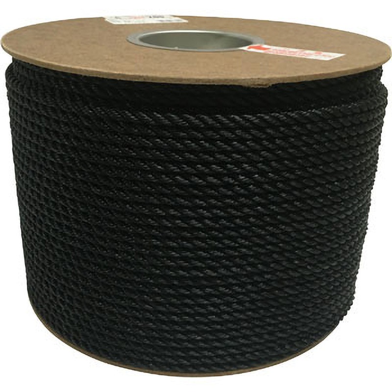 PRE-104 ポリエチレンロープドラム巻 ユタカメイク 太さ6mm  PRE-104