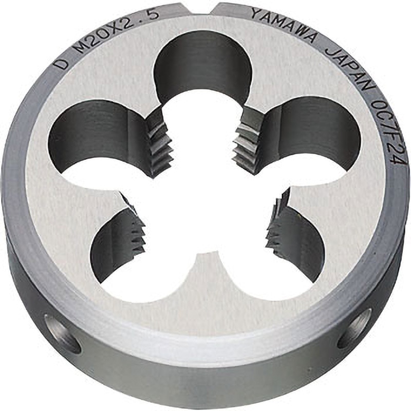 ヤマワ 管用平行ねじ用ソリッドダイス D PF3/4-14 63径 ▼199-5692 D-PF-3/4-14-63 1個 ●MA515