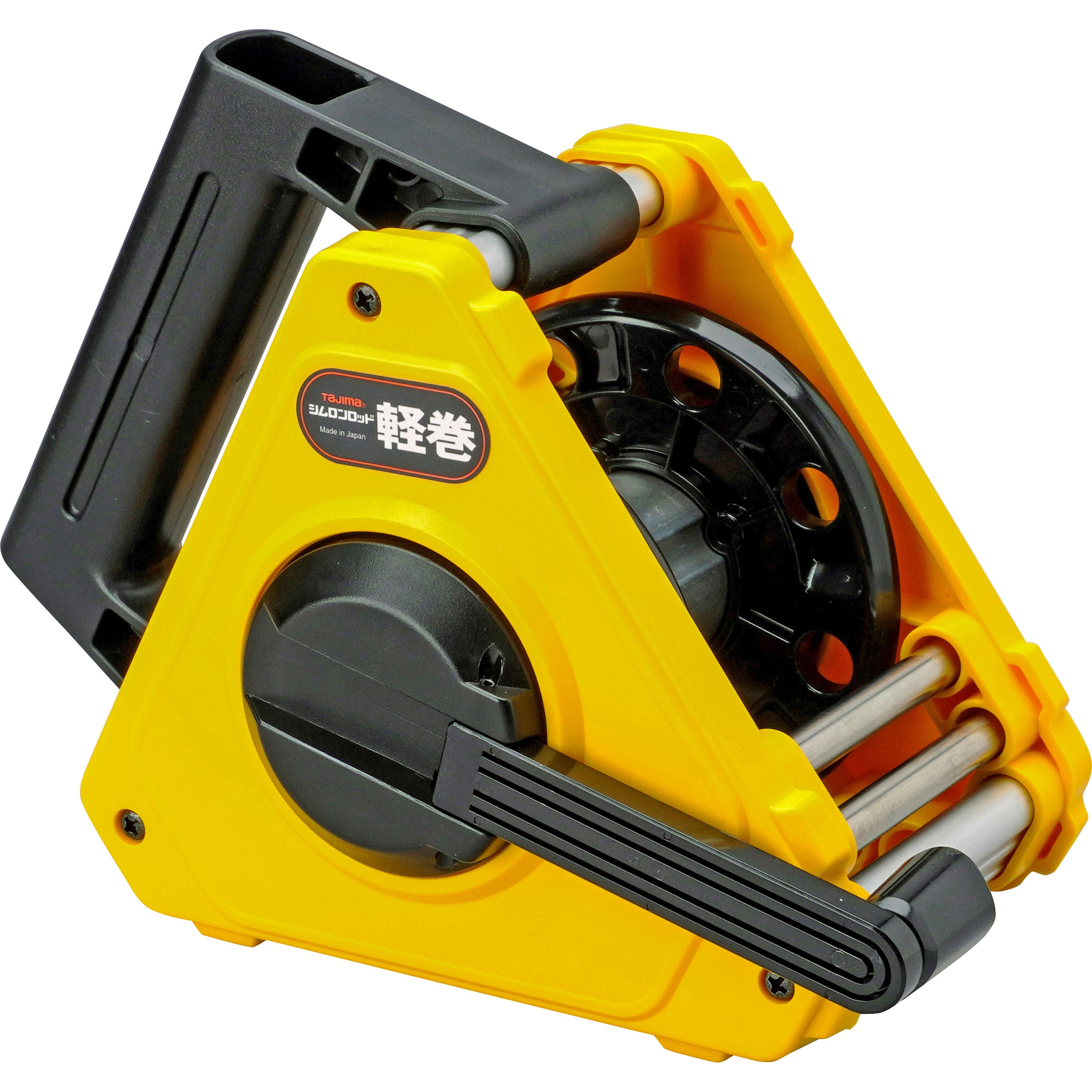 KM10-20K タジマ シムロンロッド軽巻(スタンド付テープロッド)幅100mm 長さ20m 即納在庫品「直送」TJMデザイン タジマツール KM10-20K