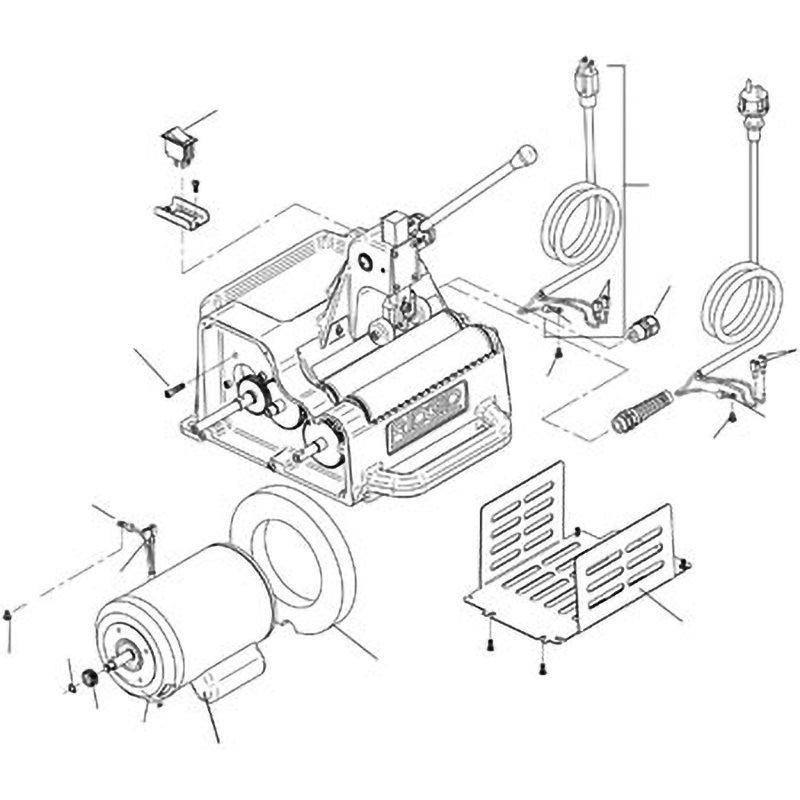 94862 モーター カバー F122J 1個 RIDGID(日本エマソン) 【通販モノタロウ】