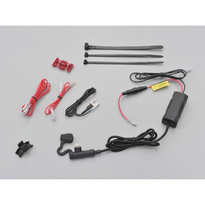 15645 バイク用 電源ケーブル ライトニング iPhone対応 L字コネクター