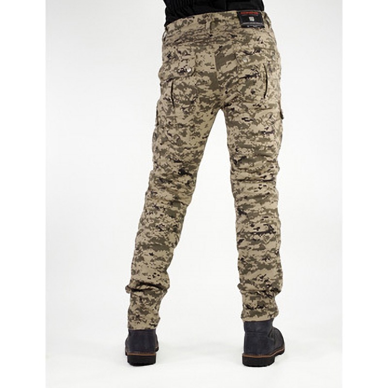 07-744 PK-744 Protect Riding Cotton Cargo Pants コミネ 色D.CAMO