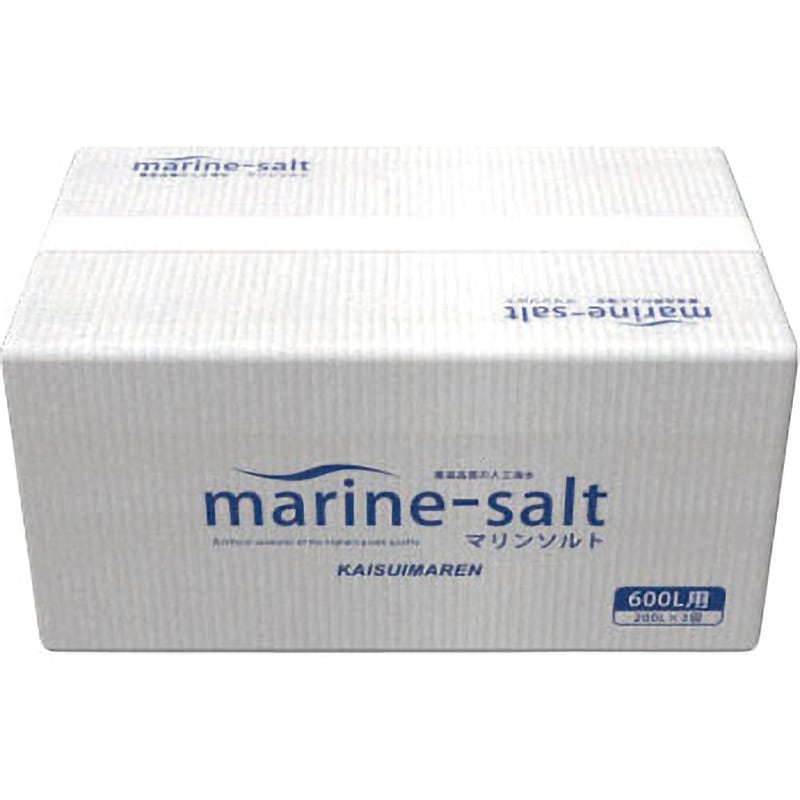 MS600 人工海水 マリンソルト 1箱 カイスイマレン 【通販モノタロウ】