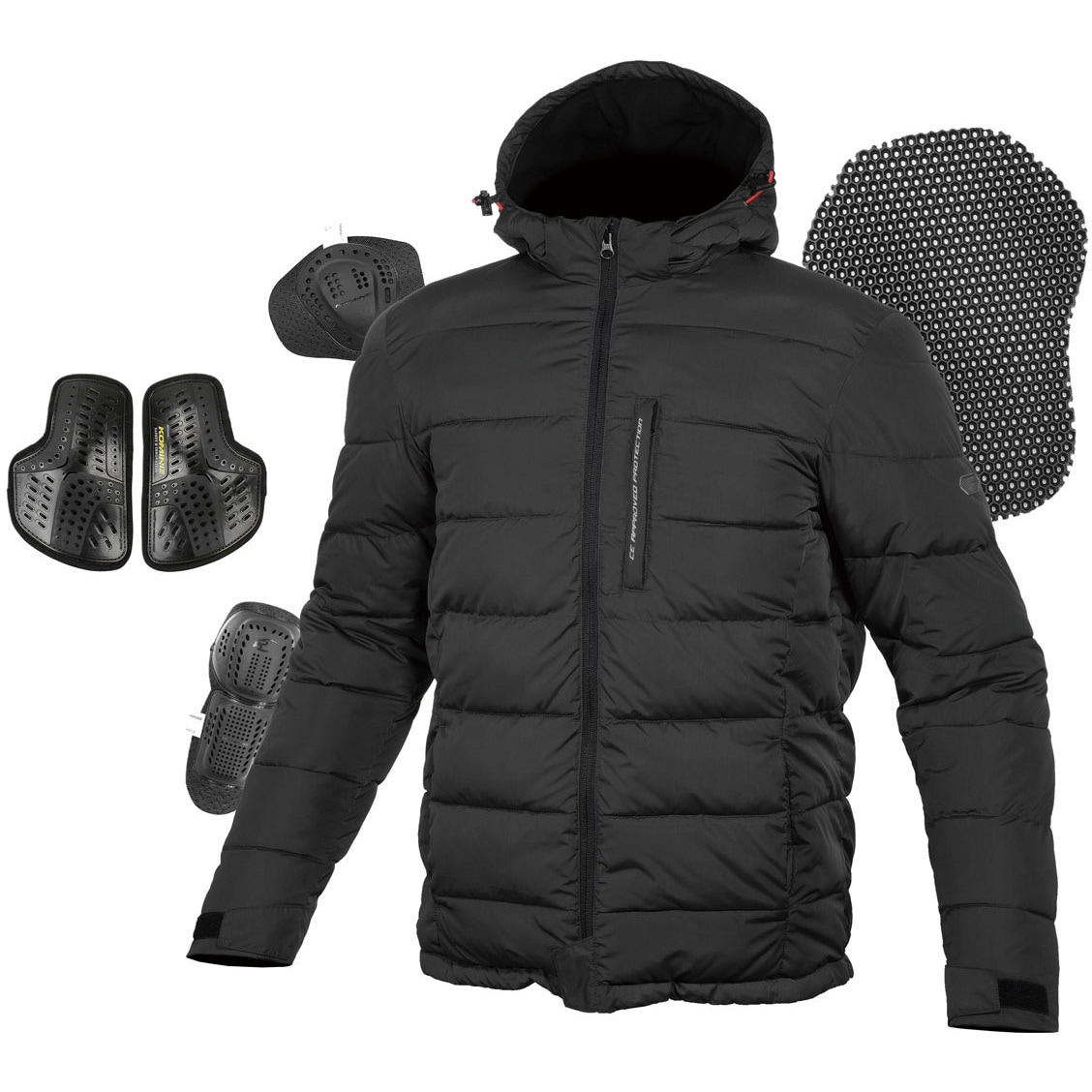 07-612 JK-612 PROTEC WINTER PADDING JACKET コミネ 色BK サイズL