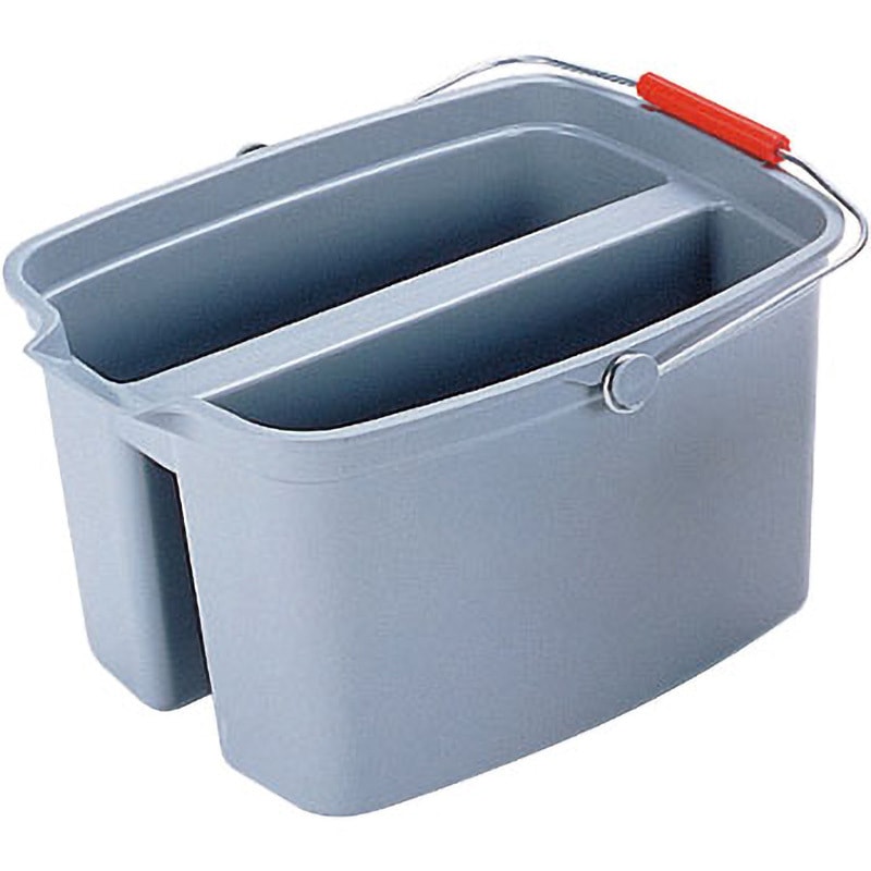 FG262888GRAY ダブルペール グレイ ラバーメイド 18.0L 本体