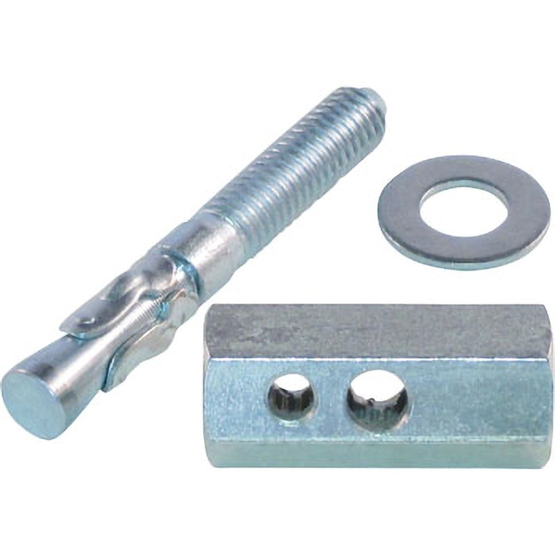 KP-3870 ウェッジアンカーKPタイプ スチール製 KFC(ケー・エフ・シー) ねじの呼び(六角高ナット)W3/8長さ70mm 1セット(50本) KP-3870 5,626円