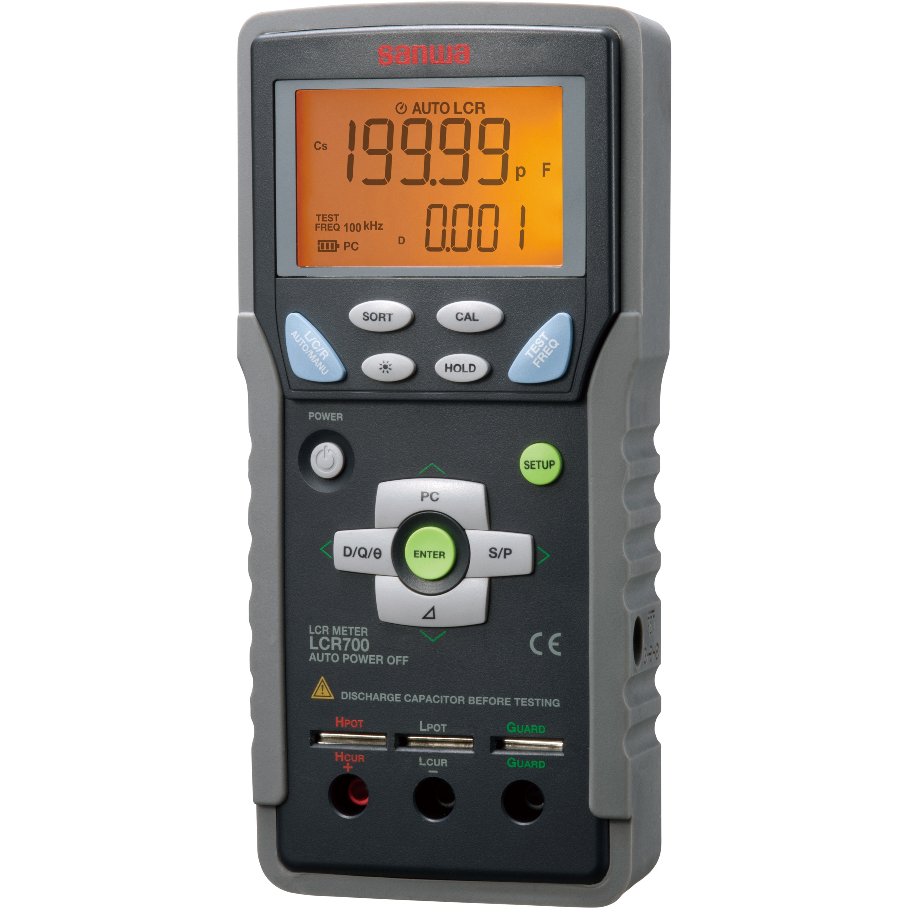 LCR700 ハンディLCRメータ 1台 三和電気計器 【通販モノタロウ】