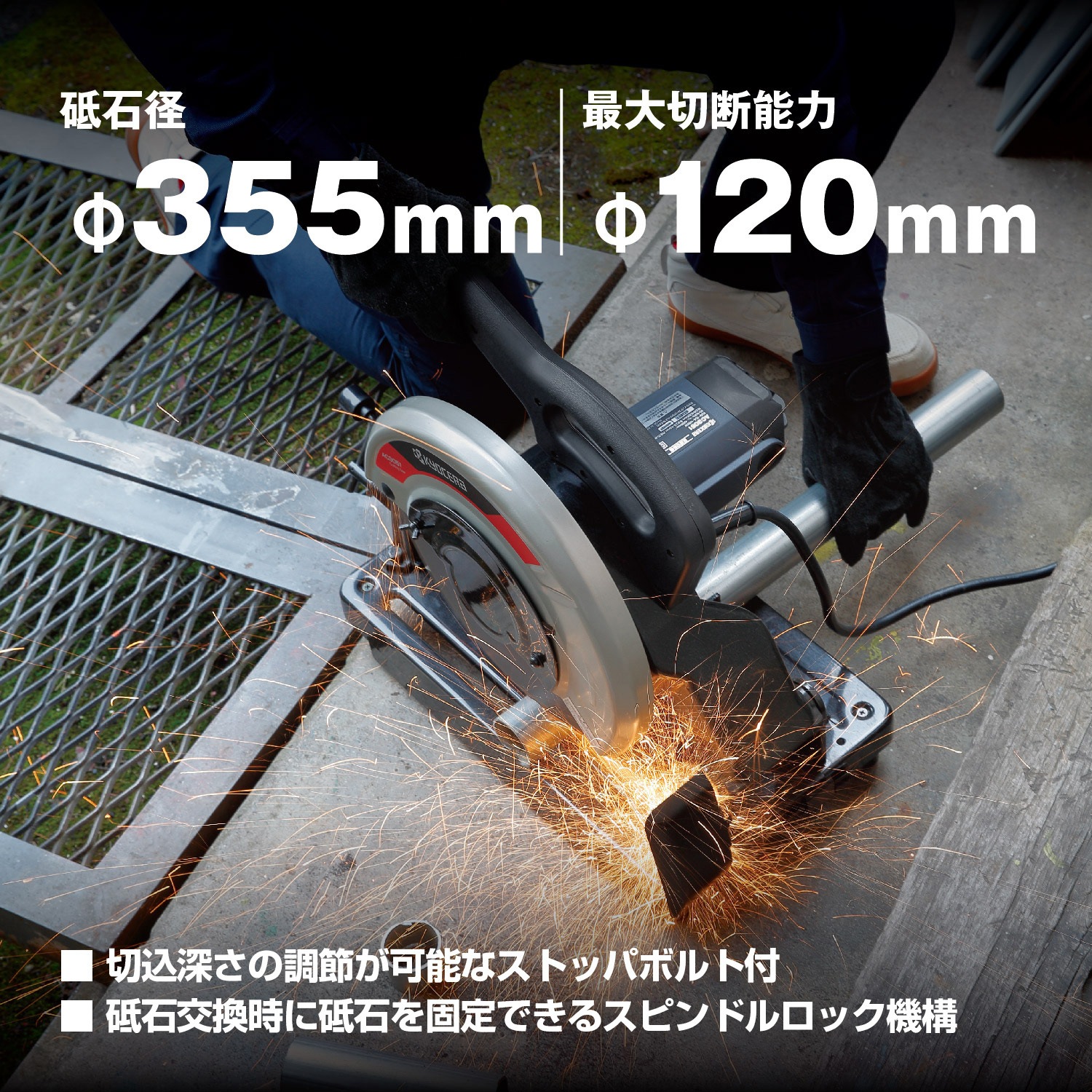 622150A 高速切断機 AC3561 京セラインダストリアルツールズ(旧