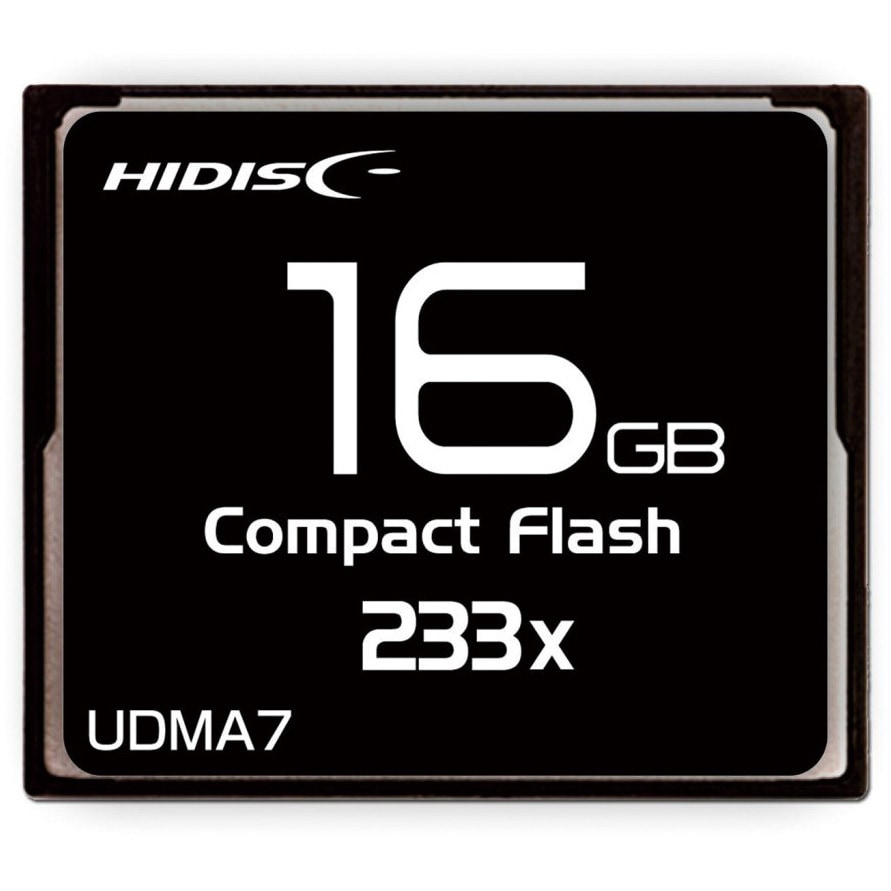 HDCF16G233XJP3 CFカード(コンパクトフラッシュ) 1個 HIDISC 【通販