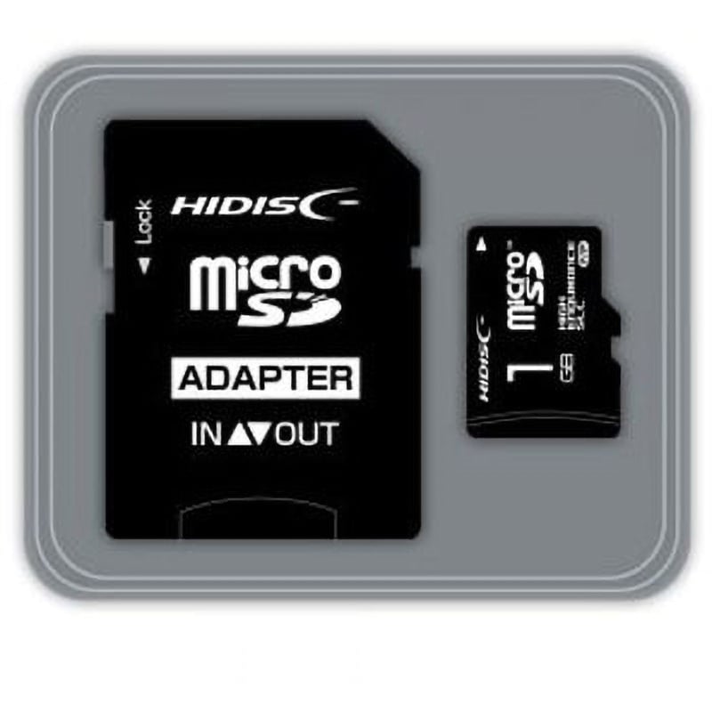 HDR-MV1 SDカード込 HDMCSD1GSLPJP3 マイクロSDカード 1個 HIDISC 【通販モノタロウ】