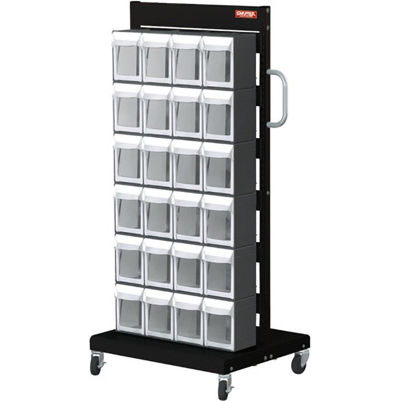 MS-14000B パネルラック ギガ・セレクション 最大積載量160kg 片面タイプ 外寸法749×560×1474mm  MS-14000B