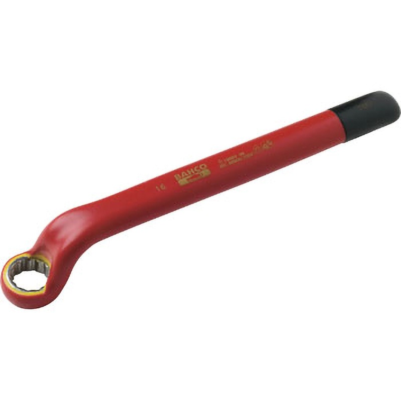2MV-13 1000V絶縁仕様オフセット片口メガネ BAHCO(バーコ) 二面幅13mm