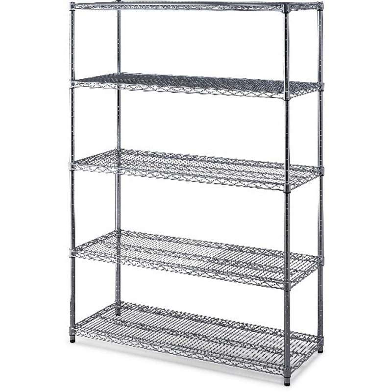 MR-1218JK 高耐荷重 メタルラック (R)【耐荷重300kg/段】幅120cm Φ25mm