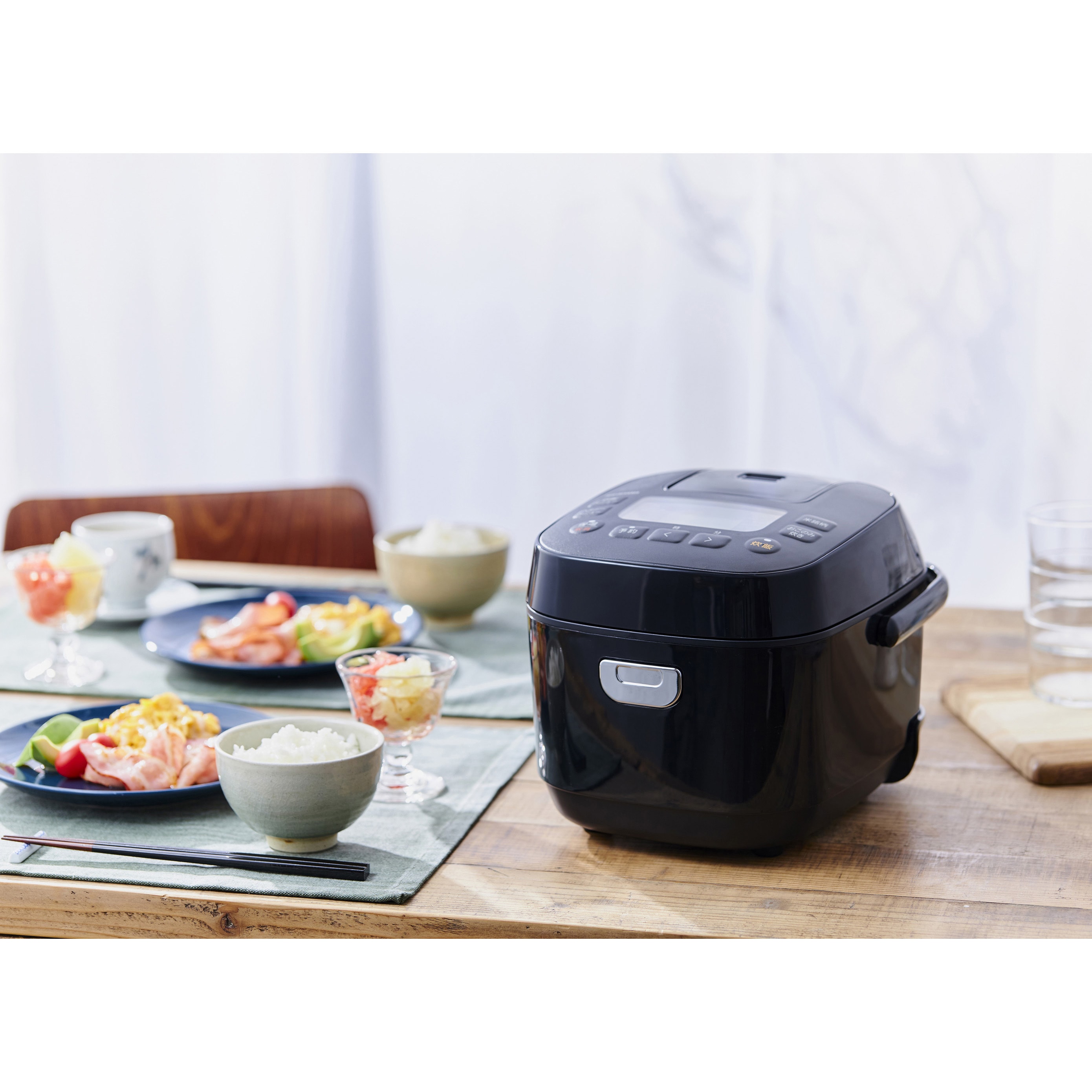 RC-ME30-B ジャー炊飯器 3合 1台 アイリスオーヤマ 【通販モノタロウ】