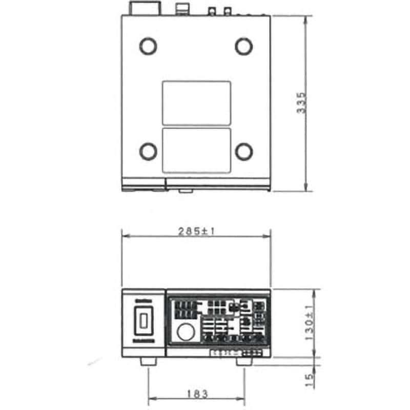 小容量めっき用電源 15V 20A 1台 HKD-1520GU