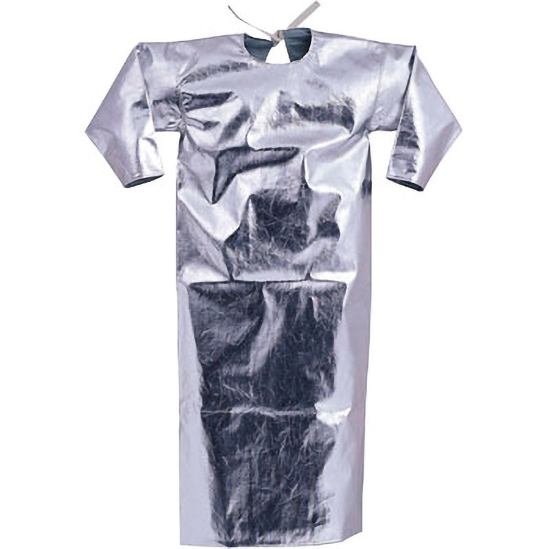 5040 アルミ袖付前掛け 日本エンコン 溶接工 フリーサイズ