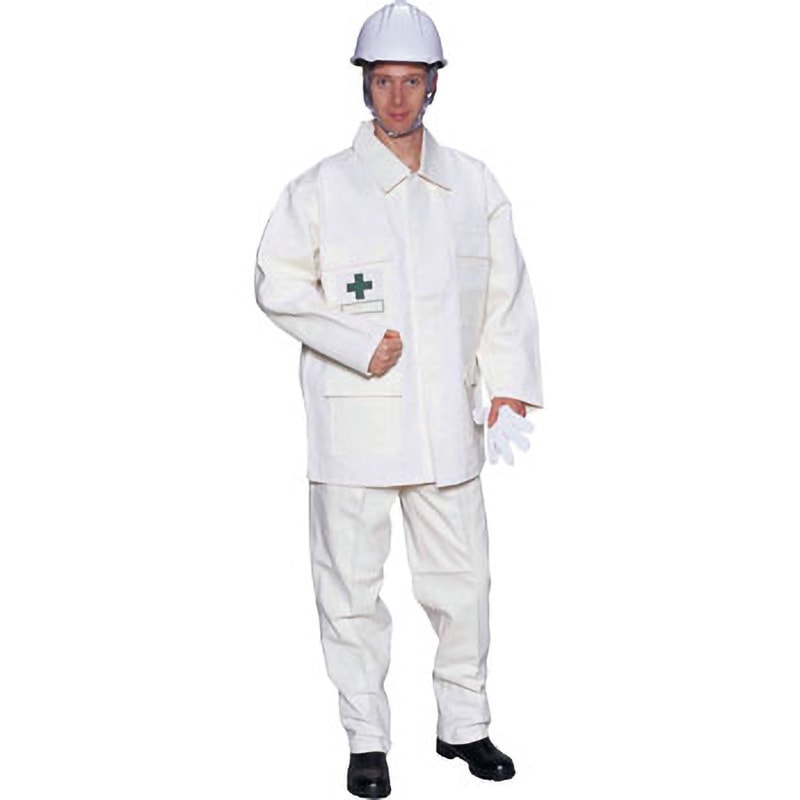 5161-A-L プロバン作業服 ズボン 日本エンコン 溶接工 ナチュラル色 L  5161-A-L