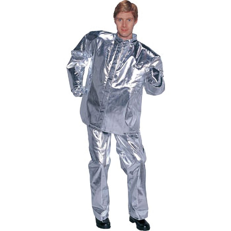 日本エンコン　全アルミ耐熱服　ズボン　４Ｌ　　5012-4L　819-2926 日本エンコン アルミコンビ耐熱服 ズボン 5021-L 取扱注意 画像