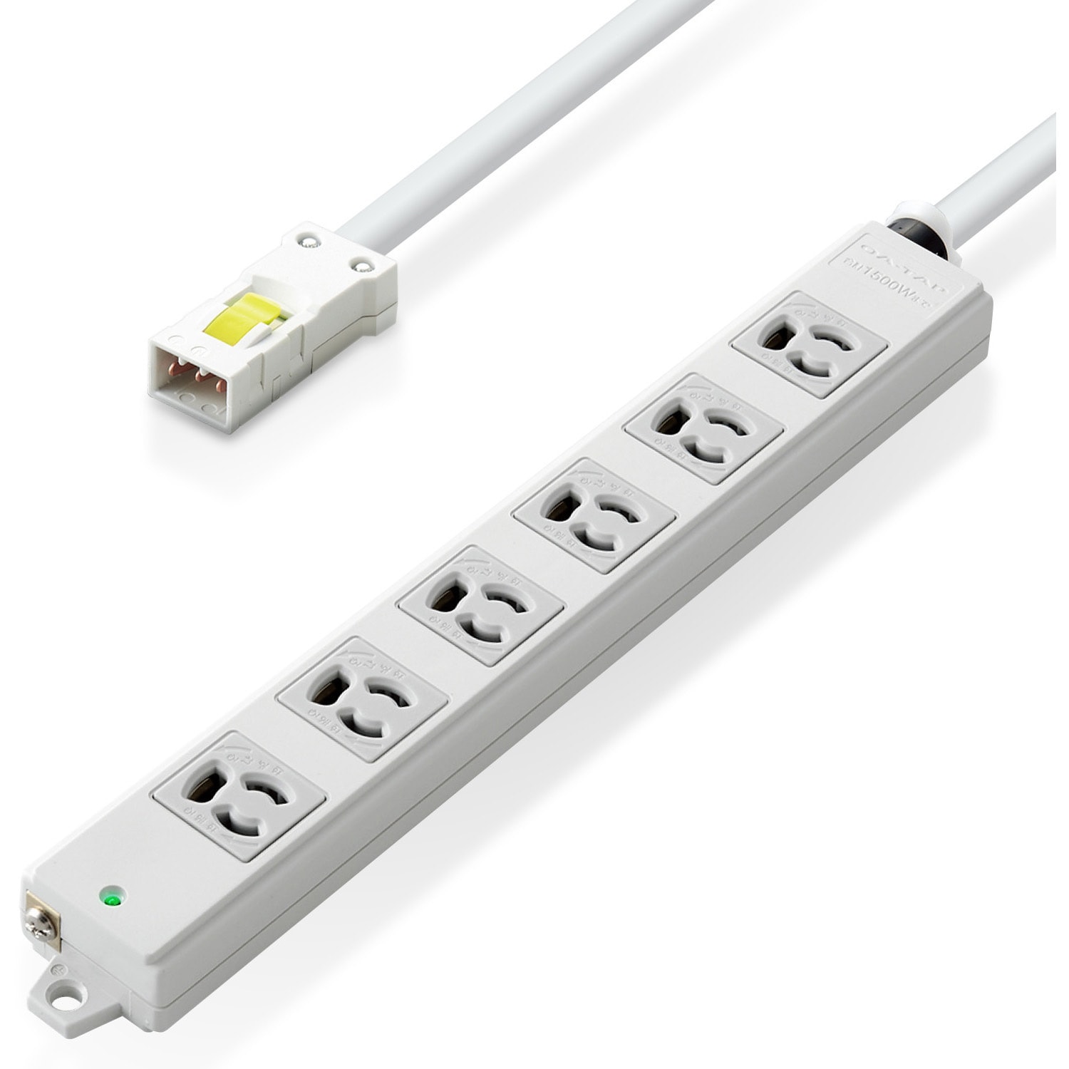 T-WHRM3610LG/RS 電源タップ 延長コード ハーネスプラグ 6個口 3P