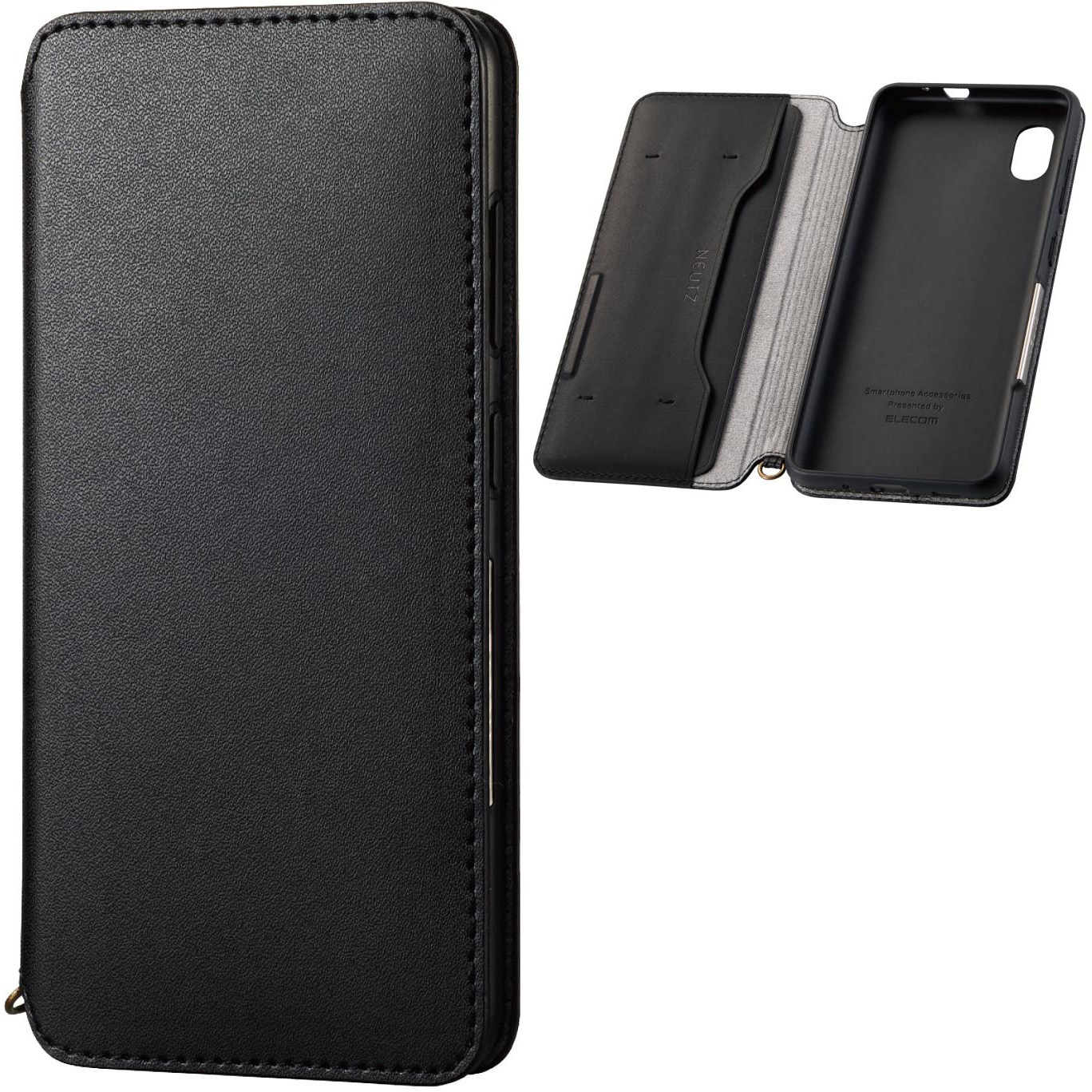 PM-G204PLFY2BK Galaxy A21 ケース カバー レザー 手帳 フラップ 耐